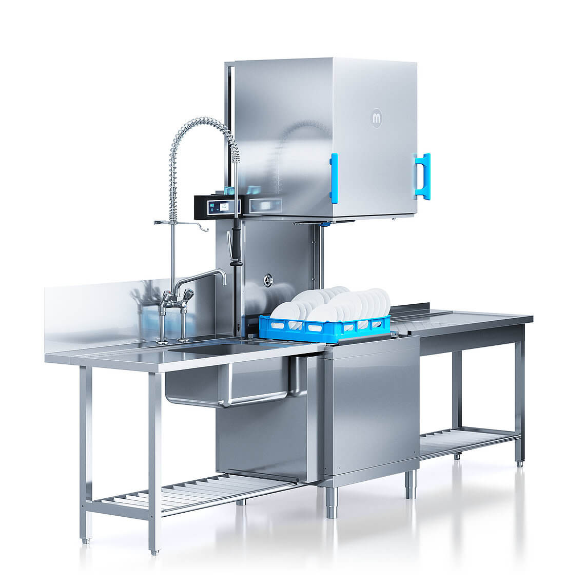 Exit Table For Hood Type Dishwasher