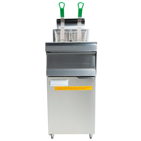 Frymaster High Efficiency Single Tank Fryer With Milivolt Controls (without Filter)- Gas