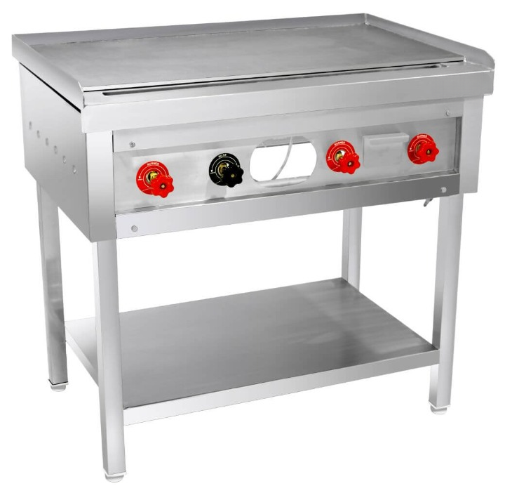 Gas Dosa Bhatti – 4 Ft With 3 Side Skirting With 1 Under Shelf