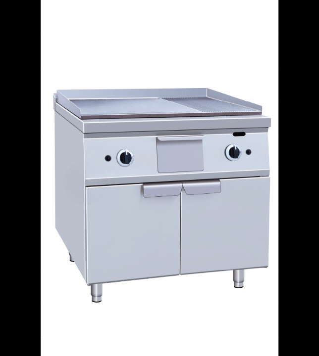 Gas Fry Top Plain With Two Burner Prima Plus 900