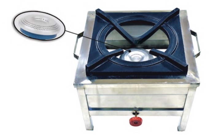 Ss Chinese Single Range With Gt-10 Burner 15