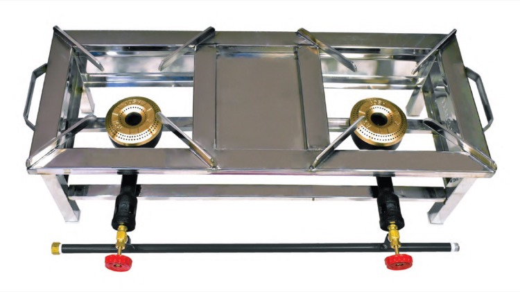 Ss Dual Burner Regular Frame 30