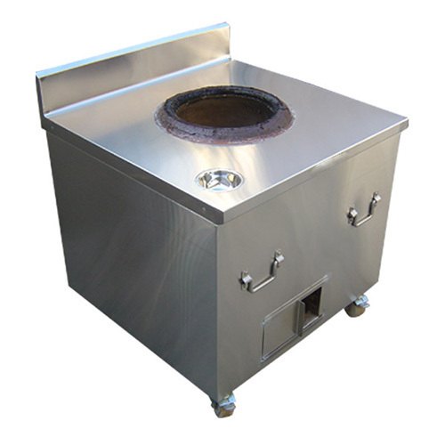Ss Tandoor With Gas Burner Insulated Square