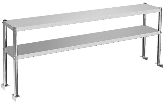 Ss Twin Over-head Shelf 6ft